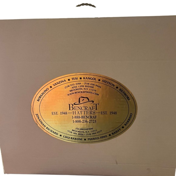 The Hanson Style Men's Fedora crafted from Lite Straw Men's Size S - Picture 5 of 9